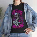 Masters Of Power Realm Unisex Heavy Cotton Tee Cosmic Skull Energy Design Fierce Warrior Spirit Streetwear For Dark Fantasy Lovers And Fearless Achievers