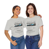 Single Seater Racing Car Artwork Unisex Heavy Cotton Tee High Speed Inspired Streetwear Graphic Shirt For Motorsport Fans And Performance Enthusiasts