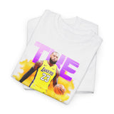 The Court Monarch Unisex Heavy Cotton Tee Basketball Power Graphic Shirt Streetwear for Athletes Hustlers and Motivational Sports Lovers