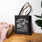 Poseidon Calling Ocean Waves Greek Mythology Cotton Canvas Tote Bag Surf Beach Coastal Streetwear
