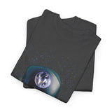 Space Exploration Graphic T Shirt Unisex Heavy Cotton Tee Astronomy Galaxy Earth Spaceship Science Lover Inspired Cosmic Universe Astronaut Nerd Top