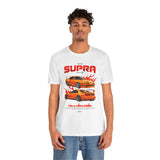 Japanese Turbo Legend Supra Inspired JDM Racing Graphic T Shirt Classic 90s Performance Car Streetwear Unisex Tee For Drift Track And Car Culture Fans