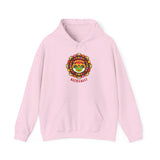 Kathakali Unisex Hoodie Heavy Blend Pullover Sweatshirt Kerala Traditional Dance Art Graphic Indian Culture Onam Festival Heritage Malayalam Design