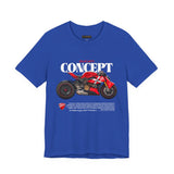 Ducati Inspired Streetfighter Superbike Graphic Unisex Heavy Cotton Tee Premium Racing Streetwear T Shirt for Riders Bikers Enthusiasts and Everyday Wear