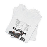 Harley Davidson FXDR Inspired Power Cruiser Motorcycle Graphic Unisex Heavy Cotton Tee Premium Streetwear T Shirt for Riders Bikers Enthusiasts Bold Everyday Wear