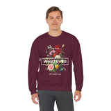 You Can Be Whatever Motivational Crewneck Sweatshirt Comfortable Unisex Pullover Bold Floral Empowerment Design Streetwear Positive Vibes Cozy Everyday Wear Perfect Gift for Dreamers Friends and Free...