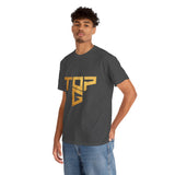 Top G Andrew Tate Graphic T Shirt Black Unisex Streetwear Motivational Hustle Tee Gold Typography Design
