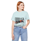 High Performance Single Seater Racing Car Graphic Unisex Heavy Cotton Tee Premium Motorsport Streetwear For Speed Lovers And Daily Casual Wear