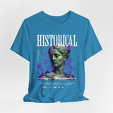 Historical Statue Graphic Premium Unisex Jersey Short Sleeve Tee Vintage Aesthetic Streetwear T-Shirt