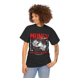 Money Motivation Hustler Mindset Graphic Print Unisex Heavy Cotton Tee Streetwear Power T Shirt