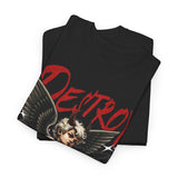 Betrayed Angel Destroy Graphic Unisex Heavy Cotton T Shirt Edgy Gothic Streetwear Bold Motivational Urban Fashion Outfit