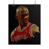 The Champion Within Glossy Motivational Poster Collector Edition Red Gold Typography Art Print For Offices Gyms Studios Homes Of Dreamers And High Achievers
