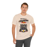 High-Performance Race Machine Concept Unisex Heavy Cotton Tee Powerful Aerodynamic Single-Seater Track Car Graphic Streetwear Top