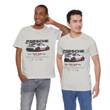 High-Performance Track Machine Blueprint Design Unisex Heavy Cotton Tee Powerful Street Racing Inspired Graphic Shirt