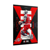 Air Ascent Glossy Poster Collector Edition Bold Motivational Wall Art Red Black Athletic Energy Modern Design For Gym Rooms Studios Offices And Ambitious Dreamers