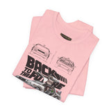 Futuristic Retro Sci Fi Time Travel Car Blueprint Art Unisex Heavy Cotton Tee Premium Streetwear For Vintage Car Lovers Collectors And Enthusiasts