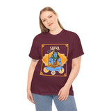 Lord Shiva Mahadev Devotional Unisex T Shirt Hindu Spiritual Graphic Cotton Tee Trishul Rudraksha Mahakal Temple Festival Wear Meditation Yoga Gift India
