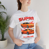 Japanese Turbo Legend Supra Inspired JDM Racing Graphic T Shirt Classic 90s Performance Car Streetwear Unisex Tee For Drift Track And Car Culture Fans
