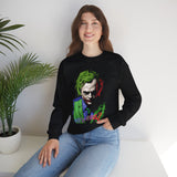 The Jocker Why So Serious Within Unisex Sweatshirt Bold Psychological Streetwear Dark Emotional Art Pullover for Fearless Thinkers, Rebels, and Creative Souls