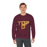TopG Graphic Unisex Heavy Blend Crewneck Sweatshirt Motivational Hustler Streetwear Fitness Entrepreneur Alpha Mindset Pullover