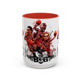 Legends On Court Ceramic Mug Basketball Gift For Sports Fans Gym Lovers Urban Lifestyle Drinkware Bold Streetwear Design Perfect For Coffee Tea And Everyday Motivation