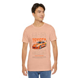 Legendary Turbo JDM MK4 Street Racer Unisex Heavy Cotton Tee Retro Tuner Car Graphic Shirt