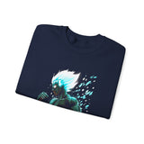 Limit Break Energy Unisex Sweatshirt Motivational Streetwear Power Graphic For Gym Lifestyle Anime Inspired Bold Confidence And Inner Focus