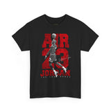 Air Jordan Sky Legend Unisex Heavy Cotton Tee Bold Athletic Streetwear Design Inspirational Basketball Dunk Artwork Motivational Sports Graphic Tee For Dreamers And Hustlers