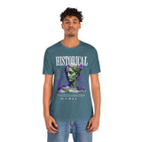 Historical Statue Graphic Premium Unisex Jersey Short Sleeve Tee Vintage Aesthetic Streetwear T-Shirt