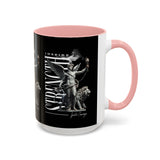 Inspire Strength Ignite Courage Ceramic Mug Motivational Coffee Cup Bold Graphic Durable Everyday Drinkware