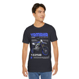 Yamaha YZ250 Inspired Motocross Graphic Unisex Heavy Cotton Tee Racing Dirt Bike Off Road Rider Streetwear Gift for Moto Fans USA