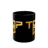 TopG Black Ceramic Coffee Mug Gold Print Motivational Hustler Alpha Mindset Entrepreneur Streetwear Lifestyle Tea Cup