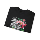 Freedom Snake And Rose Crewneck Comfortable Unisex Sweatshirt Motivational Streetwear Bold Floral Empowerment Design For Resilience And Strength Perfect Gift For Friends Birthdays Cozy Days Casual...