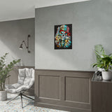 Skeleton Hustler Premium Poster Bold Street Art Wall Decor for Fearless Dreamers, Hustlers, and Visionaries