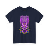 Bills Samurai Unisex Heavy Cotton Tee Futuristic Neon Warrior Design Bold Japanese Inspired Streetwear Graphic T Shirt for Men and Women Artistic Cyber Aesthetic Perfect Gift for Anime and Samurai Art...