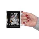 Sadness Ceramic Mug Coffee Cup Greek Statue Art Design Emotional Aesthetic Gothic Vintage Streetwear Artistic Expression Unique Gift For Art Lovers