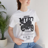 Yamaha MT 07 Inspired Naked Bike Motorcycle Graphic Unisex Heavy Cotton Tee Premium Streetwear T Shirt for Riders Bikers Moto Enthusiasts Everyday Wear