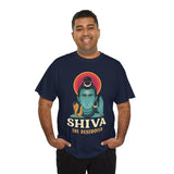Lord Shiva The Destroyer Unisex Graphic T Shirt Mahadev Mahakal Devotional Hindu Spiritual Cotton Tee Trishul Rudraksha Temple Festival Wear India