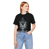 Existence Dystopian Society Cyborg Unisex Jersey Short Sleeve Tee Futuristic Sci Fi Robotic Graphic Cyberpunk Streetwear Statement T Shirt