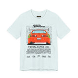 Legendary Orange Street Machine Rear View Unisex Heavy Cotton Tee Powerful JDM Inspired Car Art Graphic Shirt for Collectors and Gearheads