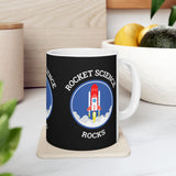 Rocket Science Rocks Ceramic Mug Coffee Cup Space Exploration STEM Astronomy Science Lover Gift Nerd Geek Astronaut Science Teacher Office Drinkware