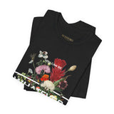 You Can Be Whatever Unisex Jersey Short Sleeve Tee Comfortable Motivational Graphic T-Shirt Bold Floral Empowerment Streetwear Positive Vibes Everyday Wear Perfect Gift for Friends Dreamers and Free...