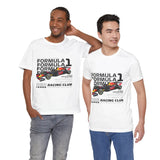 High Performance Single Seater Racing Car Graphic Unisex Heavy Cotton Tee Premium Motorsport Streetwear For Speed Lovers And Daily Casual Wear