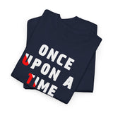 Once Upon A Time There Lived A Ghost Unisex T Shirt Horror Graphic Tee Spooky Paranormal Gothic Halloween Inspired Scary Storytelling Streetwear Top