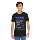 Yamaha YZ250 Inspired Motocross Graphic Unisex Heavy Cotton Tee Racing Dirt Bike Off Road Rider Streetwear Gift for Moto Fans USA