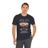 Firestorm Muscle Car Blueprint Design Unisex Heavy Cotton Tee Powerful Retro Performance Art Shirt for Streetwear Lovers & Collectors