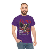 Betrayed Angel Destroy Graphic Unisex Heavy Cotton T Shirt Edgy Gothic Streetwear Bold Motivational Urban Fashion Outfit