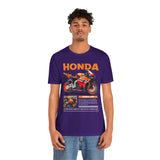 Honda CBR Racing Motorcycle Graphic Tee Superbike Track Inspired Sport Bike T Shirt For Riders Speed Lovers Motorsport Streetwear Gift