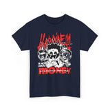 Happiness Is Not About Money Graphic Unisex Heavy Cotton Tee Bold Streetwear Motivational Quote T Shirt