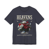 Heavens Hallucinations Unisex Jersey Short Sleeve Tee Comfortable Modern Streetwear Bold Artistic Floral Graphic Design Perfect Gift for Friends Birthdays Casual Wear